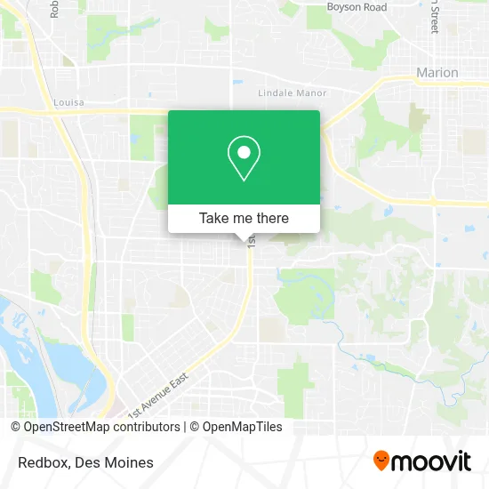 Redbox map