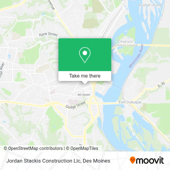 Jordan Stackis Construction Llc map