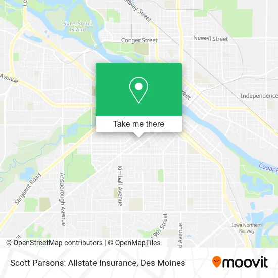 Scott Parsons: Allstate Insurance map
