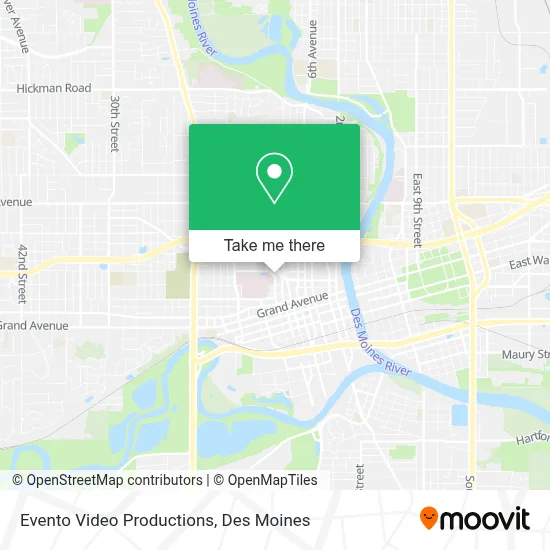 Evento Video Productions map