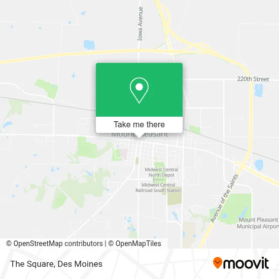 The Square map