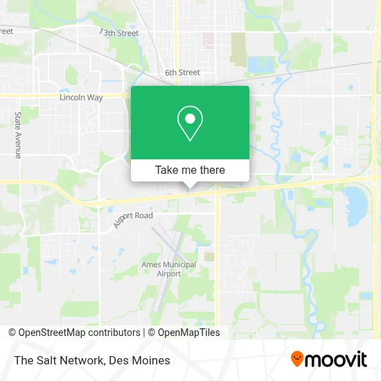 The Salt Network map