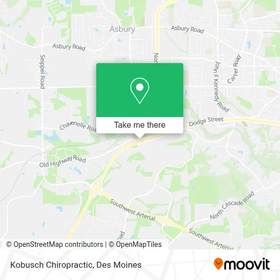 Kobusch Chiropractic map
