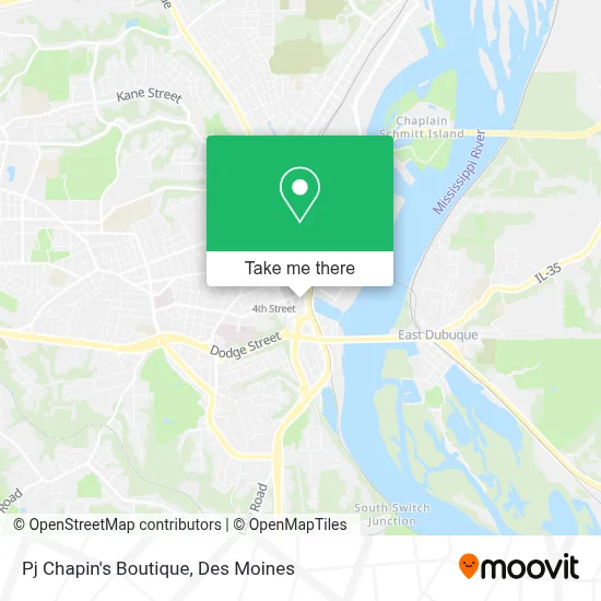 Pj Chapin's Boutique map