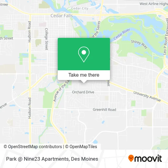 Park @ Nine23 Apartments map