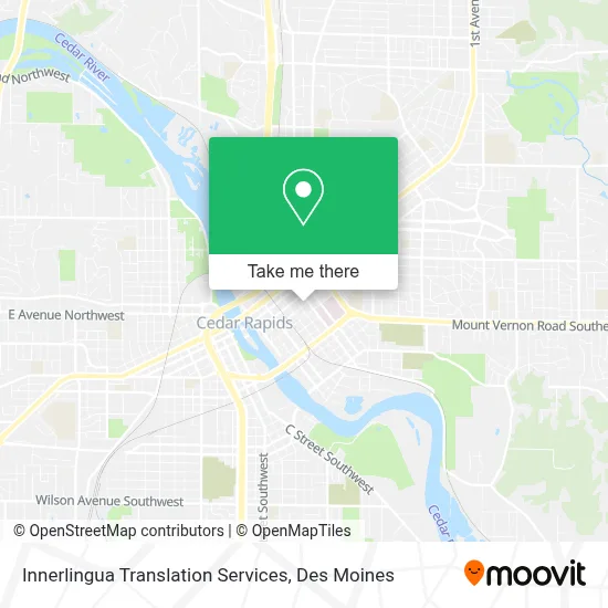 Innerlingua Translation Services map