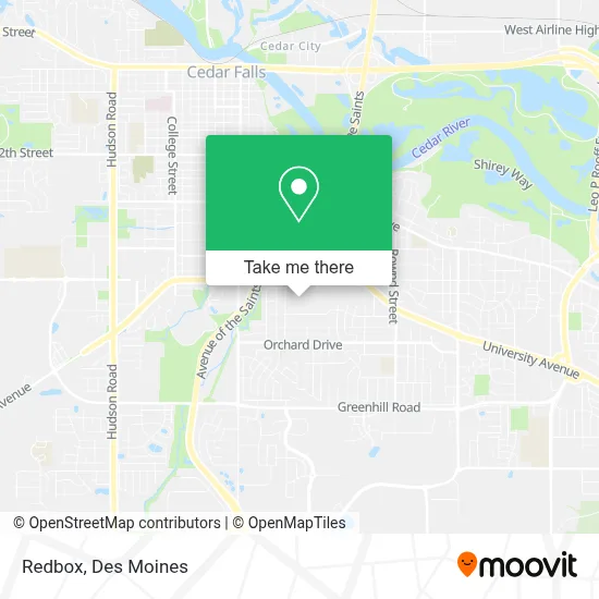 Redbox map