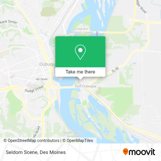 Seldom Scene map