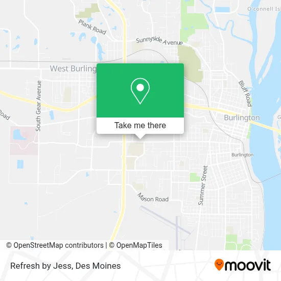 Refresh by Jess map