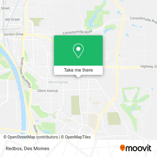 Redbox map