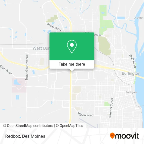 Redbox map