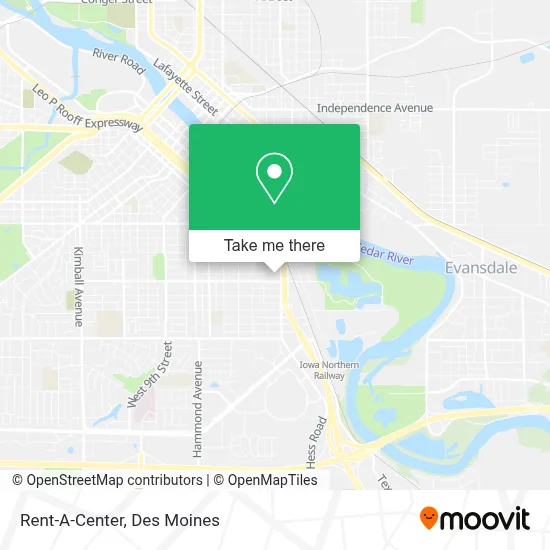 Rent-A-Center map
