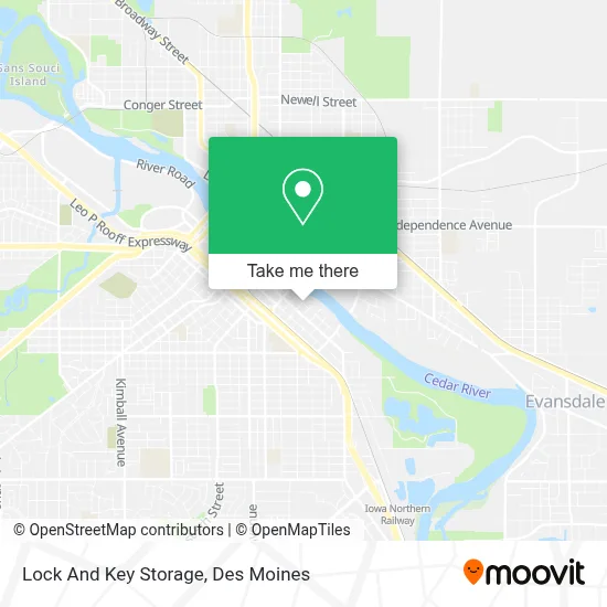 Lock And Key Storage map