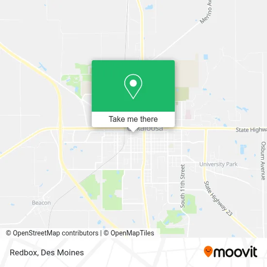 Redbox map