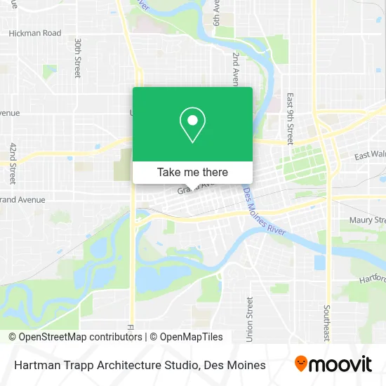 Hartman Trapp Architecture Studio map