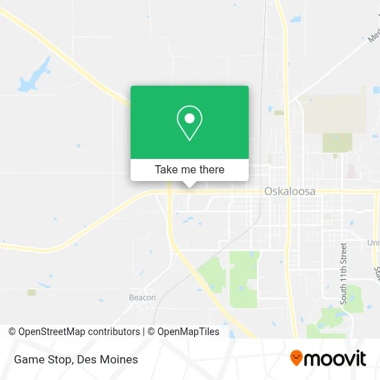 Game Stop map
