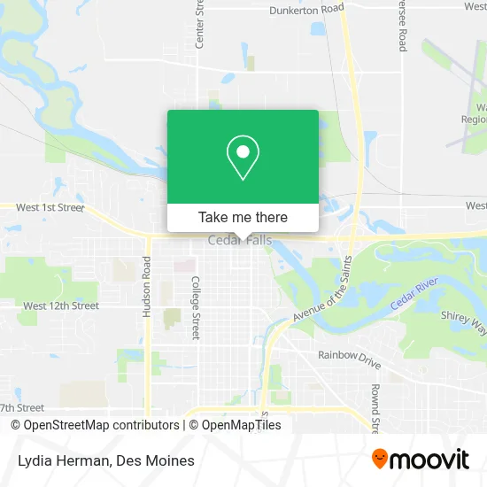 Lydia Herman map