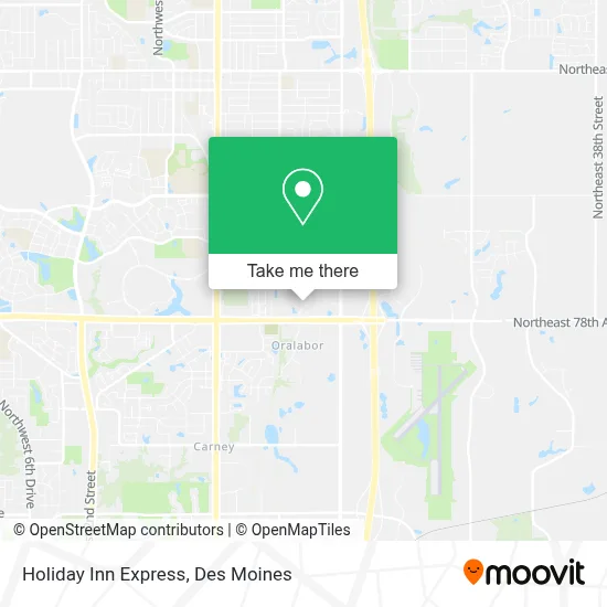 Holiday Inn Express map