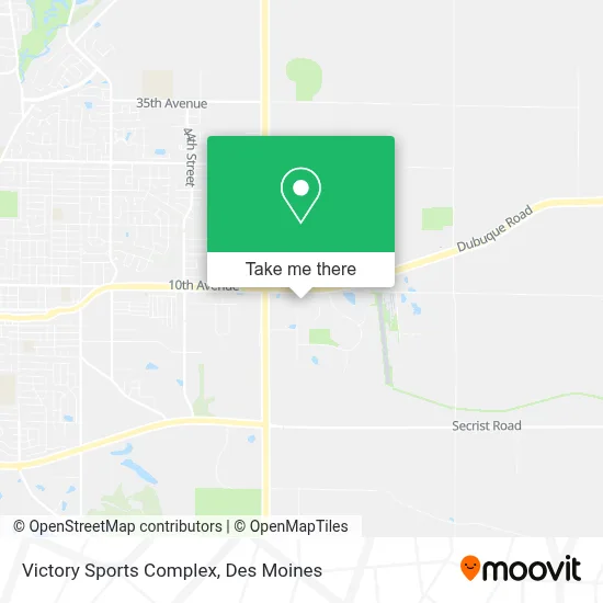 Victory Sports Complex map