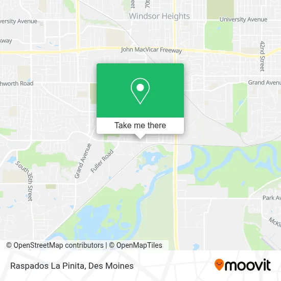 Raspados La Pinita map