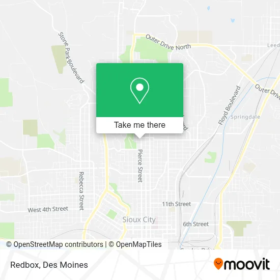 Redbox map
