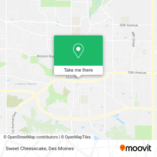 Sweet Cheesecake map