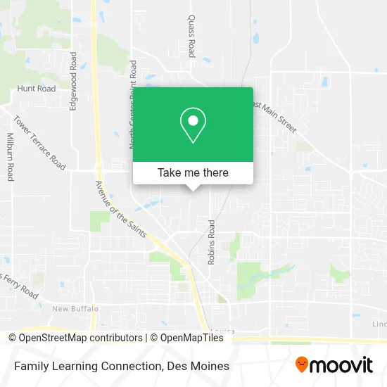 Family Learning Connection map