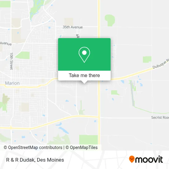 R & R Dudak map