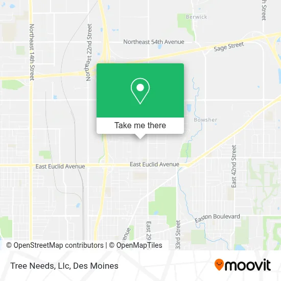 Tree Needs, Llc map