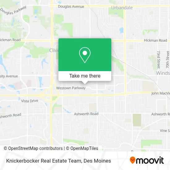 Knickerbocker Real Estate Team map