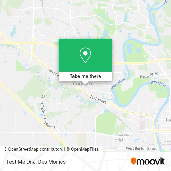 Test Me Dna map