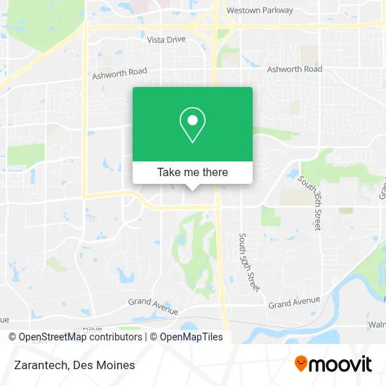 Zarantech map