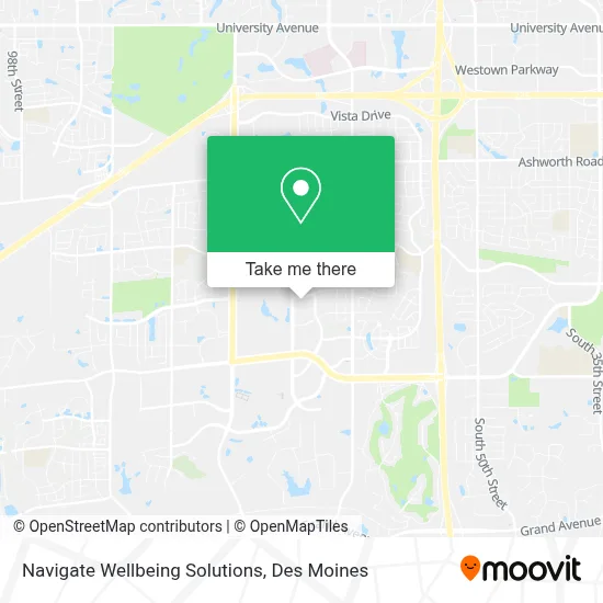 Navigate Wellbeing Solutions map
