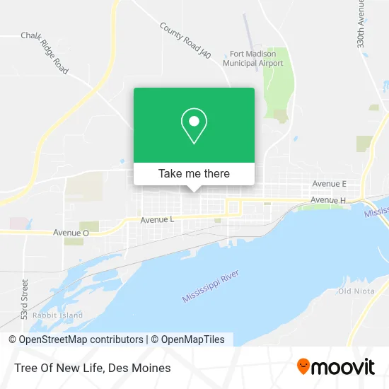 Tree Of New Life map
