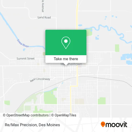 Re/Max Precision map