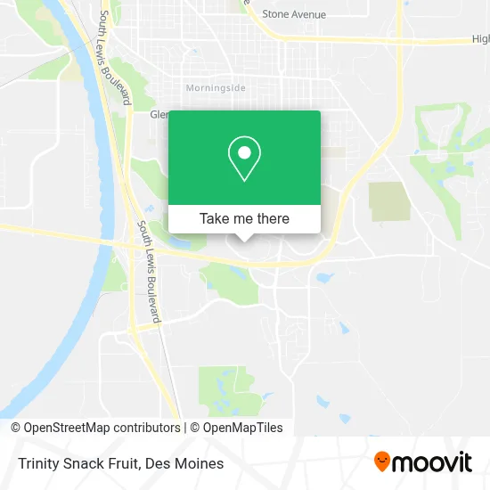 Trinity Snack Fruit map
