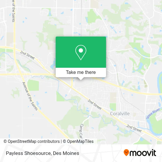 Payless Shoesource map