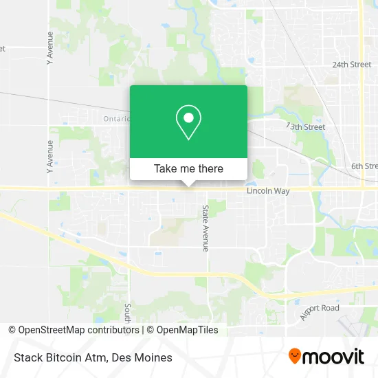 Stack Bitcoin Atm map