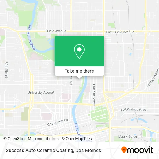 Success Auto Ceramic Coating map