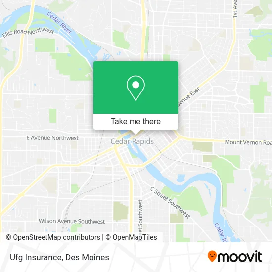 Ufg Insurance map