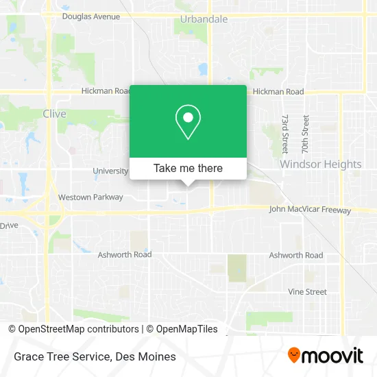 Grace Tree Service map