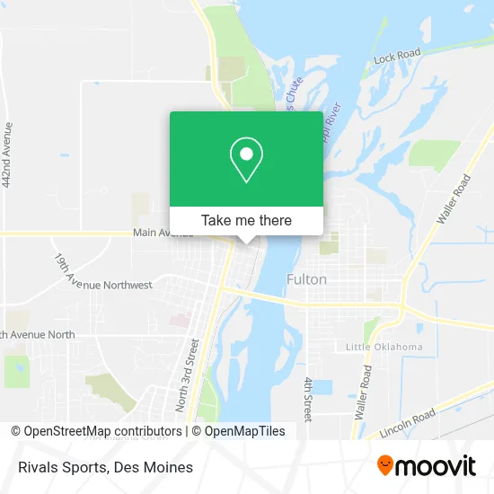 Rivals Sports map