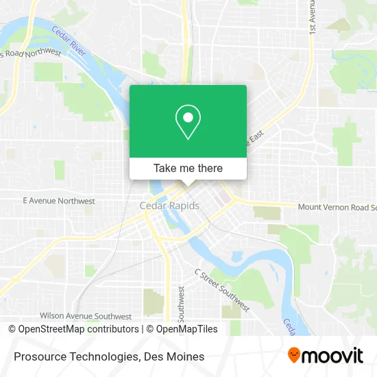 Prosource Technologies map