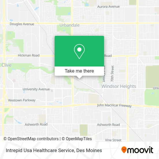 Intrepid Usa Healthcare Service map