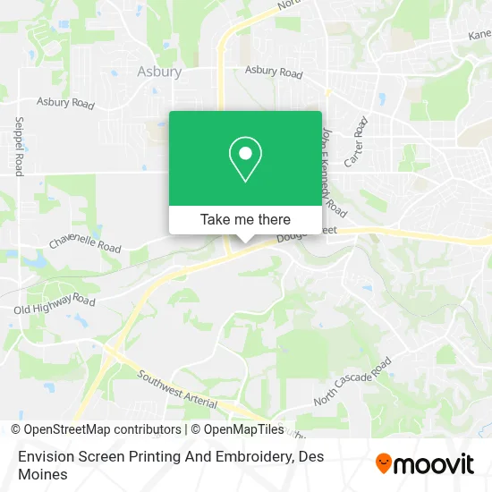 Envision Screen Printing And Embroidery map