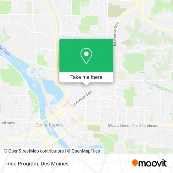 Rise Program map