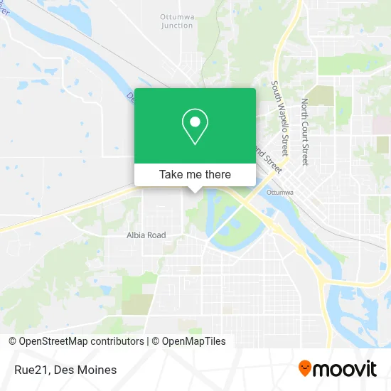 Rue21 map