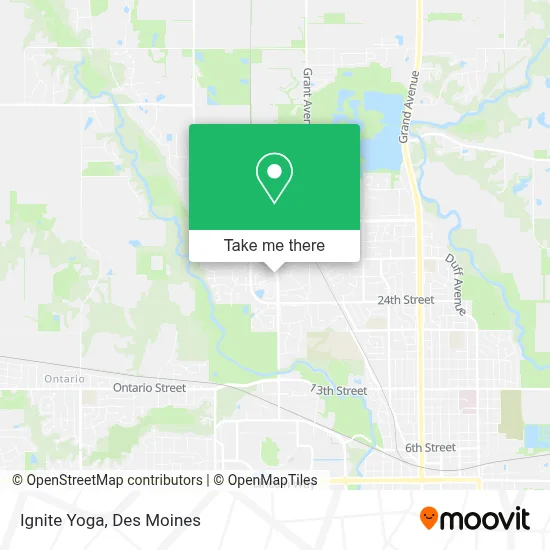 Ignite Yoga map