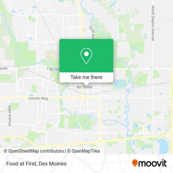 Food at First map