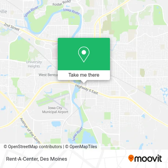 Rent-A-Center map